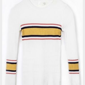 JOA ribbed sweater